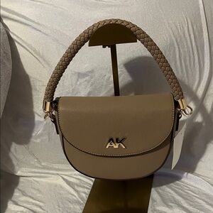 Ann Klein Women's Tan Crossbody Bag New With Tags